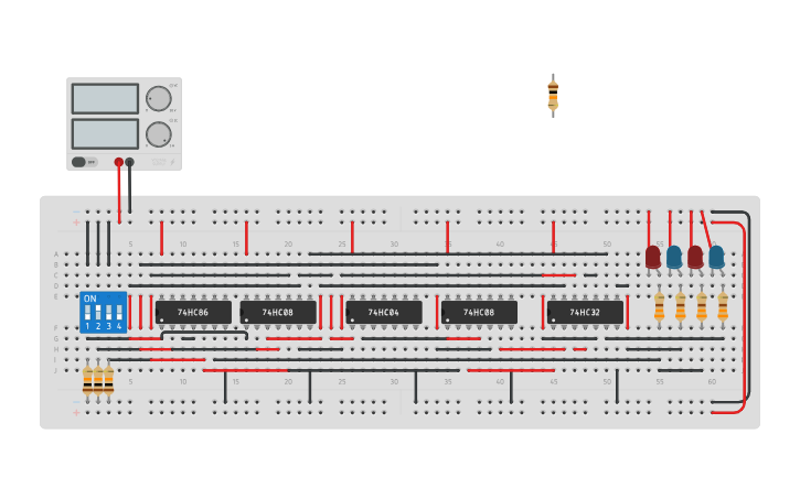 Circuit design Activity 3.1_Omambac_Ubas_BSIT 1-A - Tinkercad