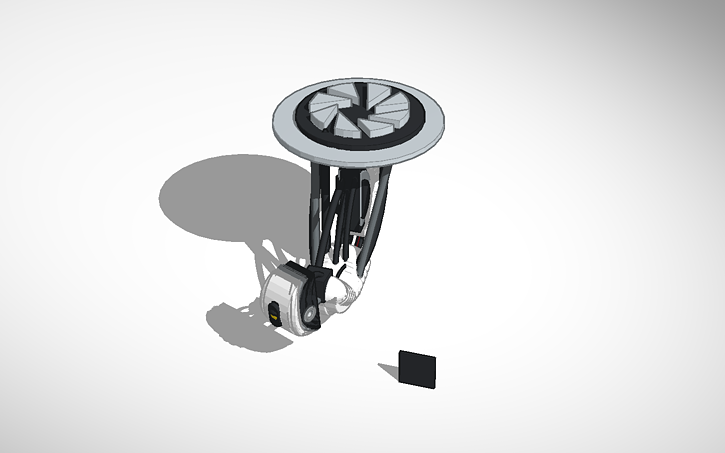 3D design GLaDOS #Portal #VideoGames - Tinkercad
