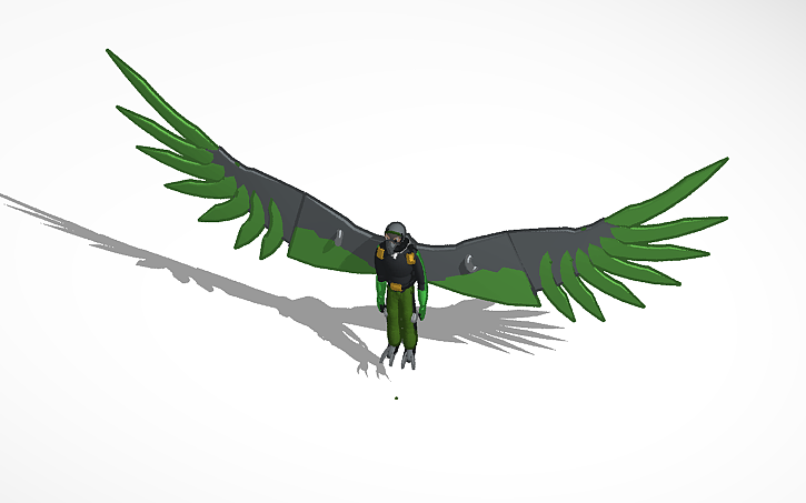 3D design Vulture - Tinkercad