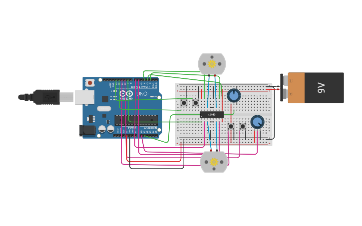 Circuit design Task 10 - Tinkercad