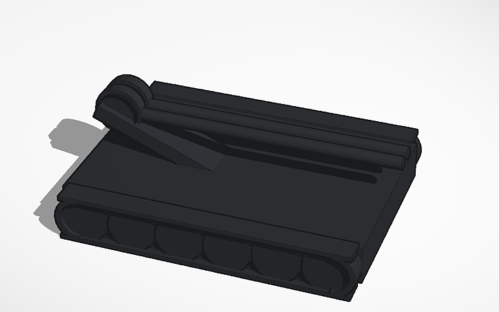 3D design sim lab controllable tank - Tinkercad