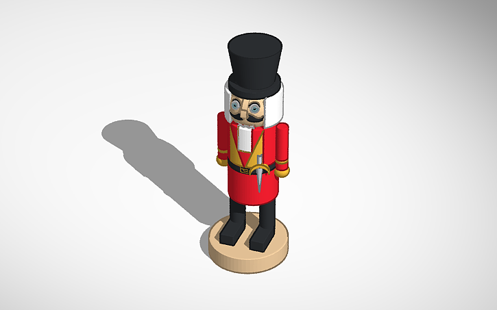 3D design Nutcracker - Tinkercad