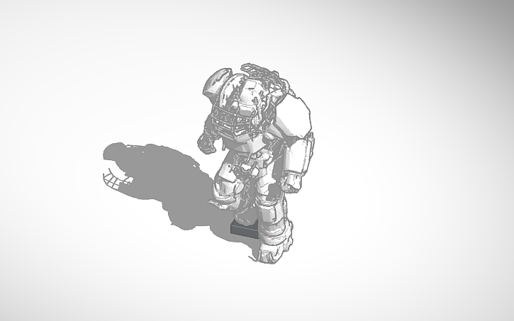 3D design Raider Power Armor - Tinkercad